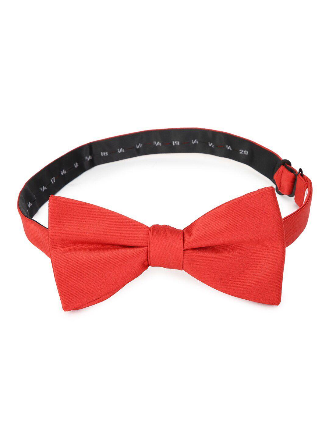 louis philippe men red bow tie