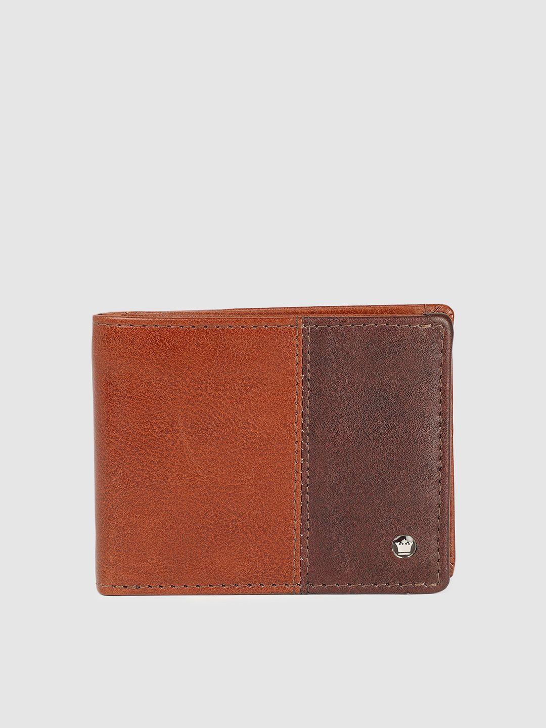 louis philippe men two fold leather wallet
