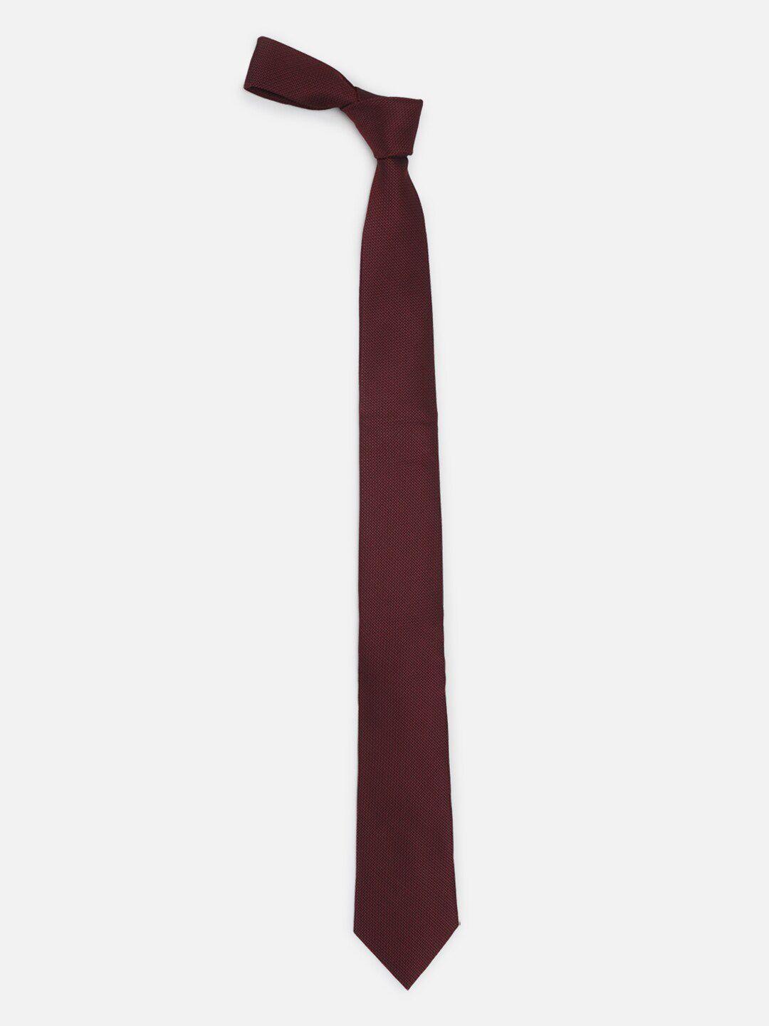 louis philippe men woven design broad tie