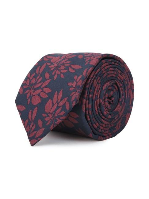 louis philippe multicolor floral tie