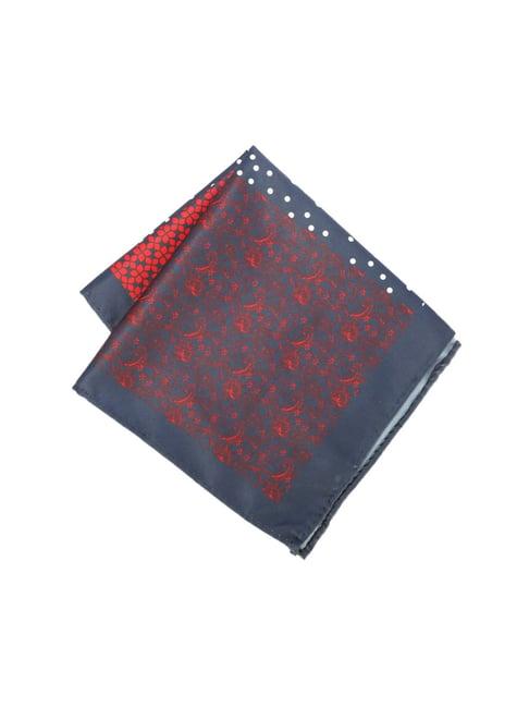 louis philippe multicolor printed pocket square