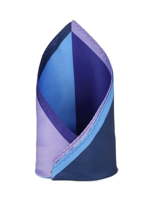 louis philippe multicolor printed pocket square