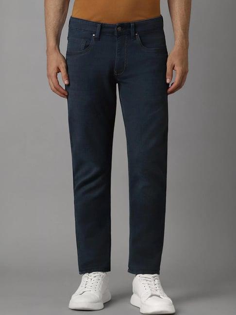 louis philippe navy regular fit jeans