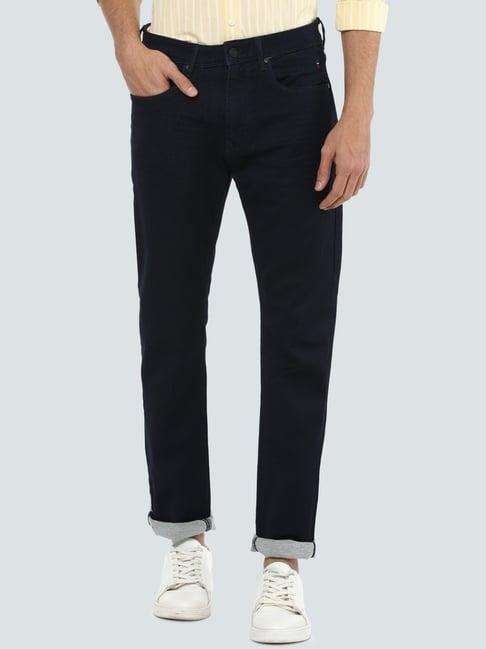 louis philippe navy regular fit jeans