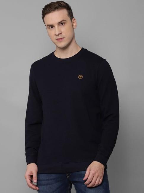 louis philippe navy regular fit sweatshirt