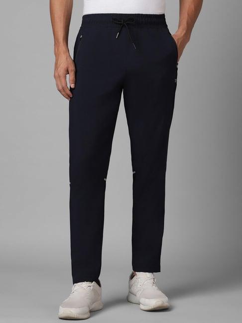 louis philippe navy slim fit trackpants