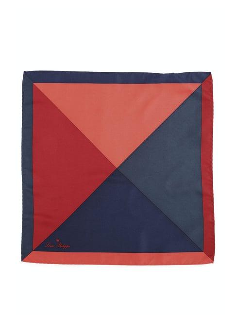 louis philippe navy solid pocket squares