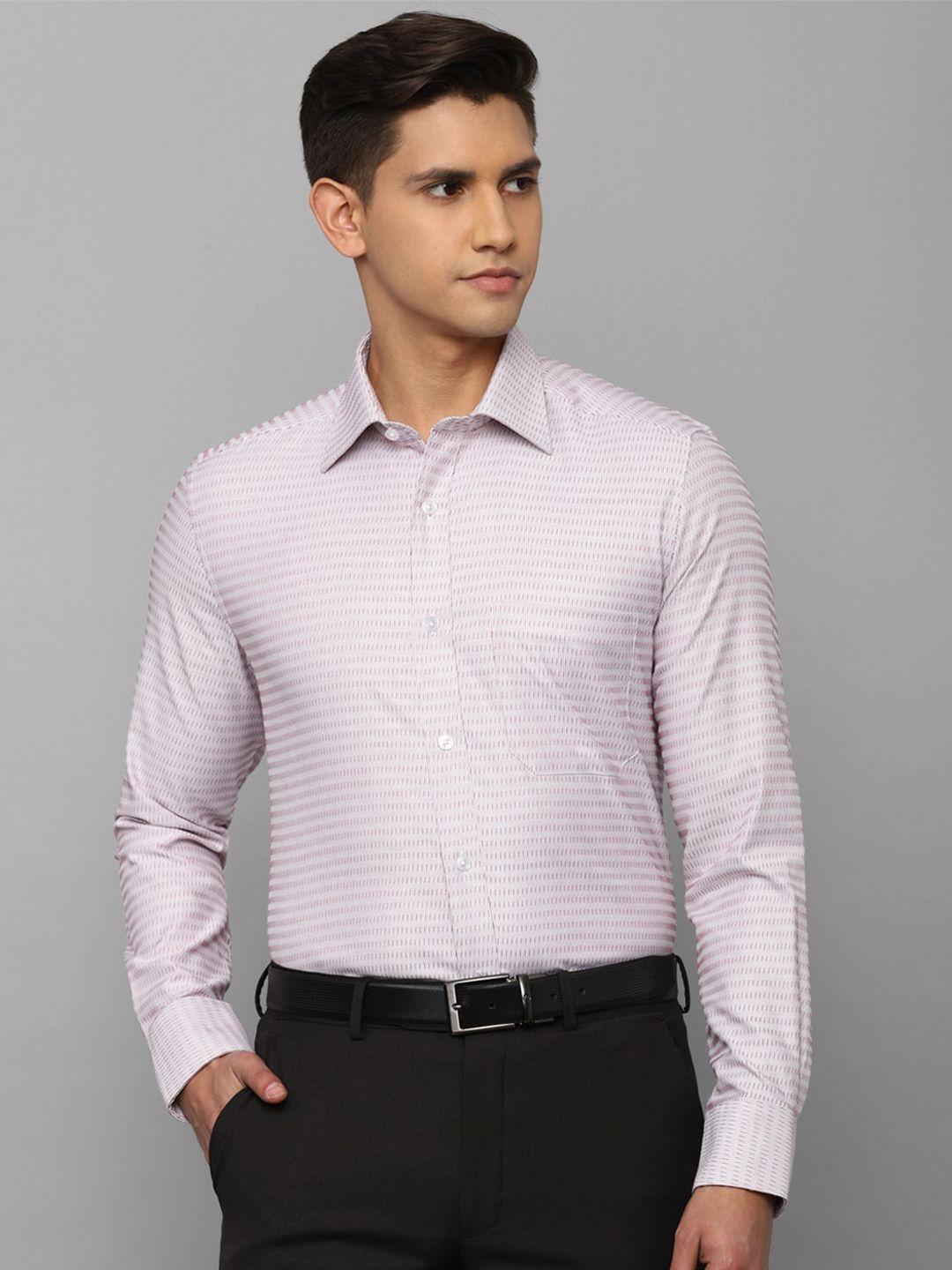 louis philippe printed cotton formal shirt