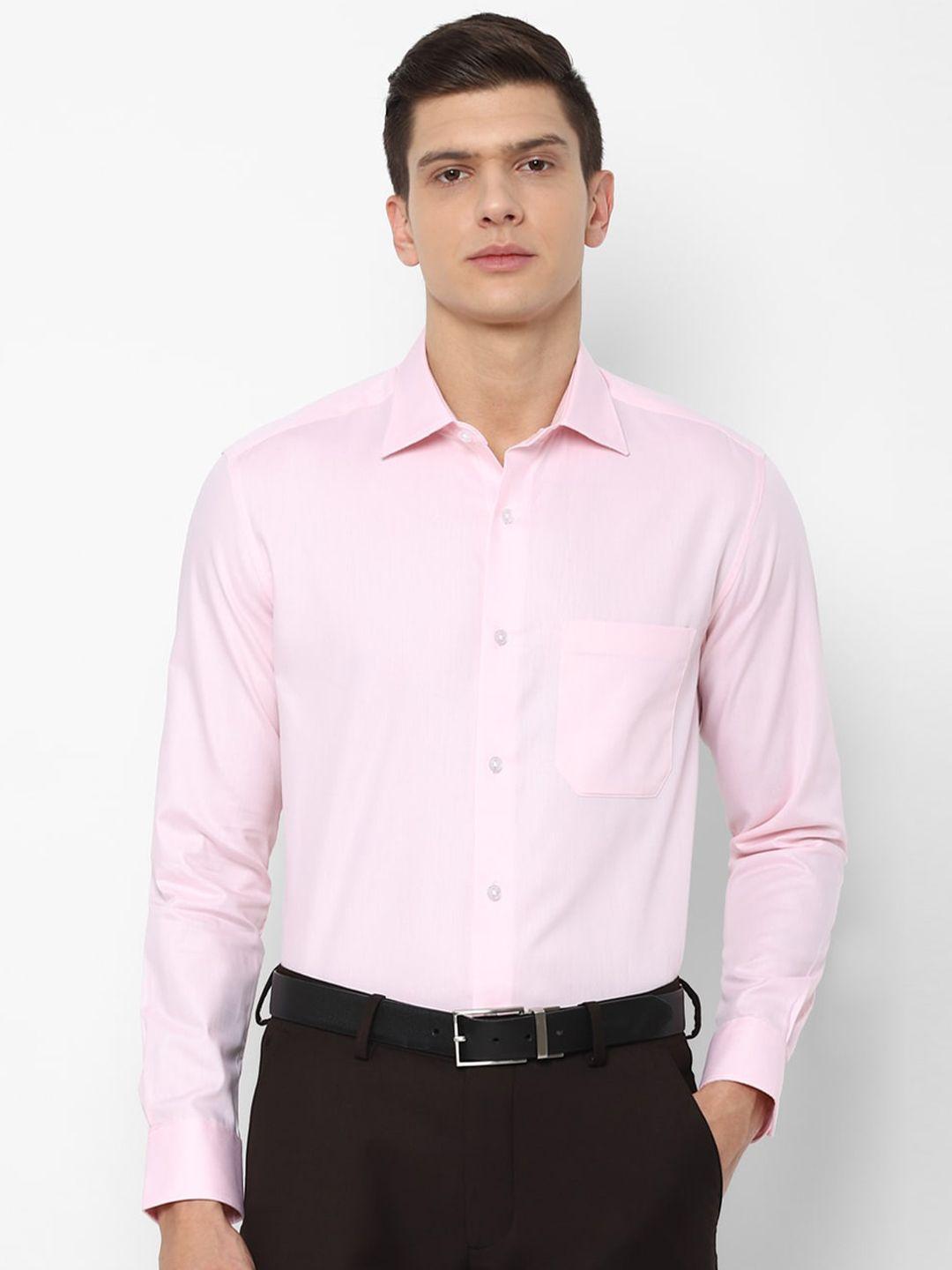 louis philippe regular fit formal pure cotton shirt