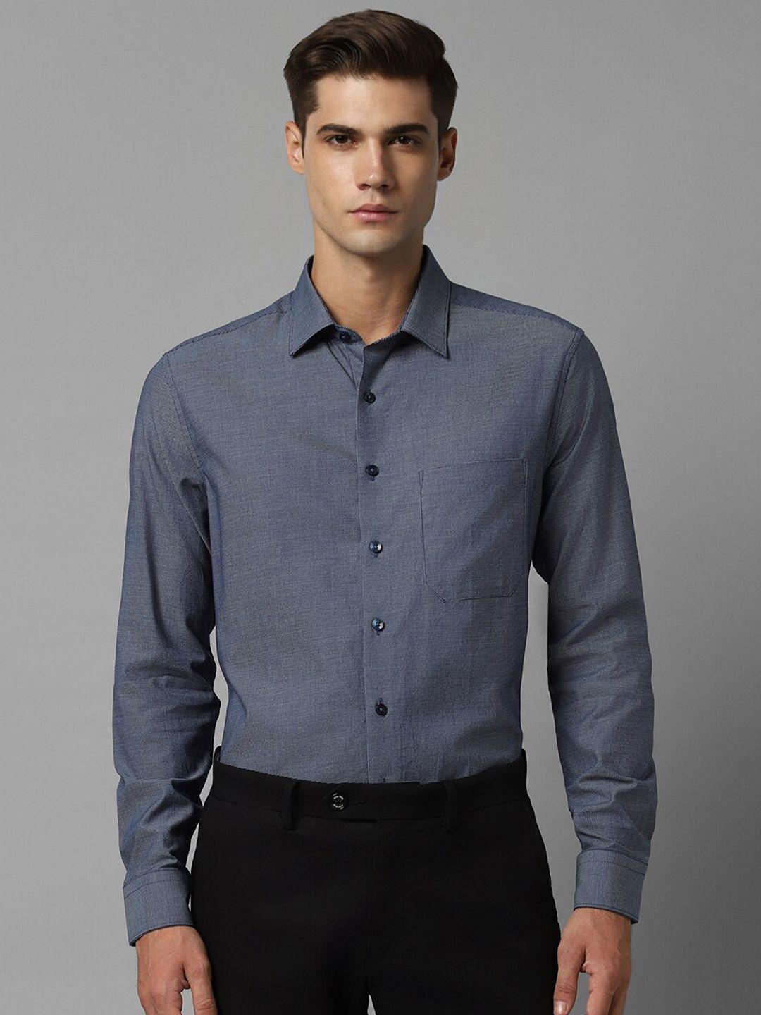 louis philippe slim fit opaque formal shirt