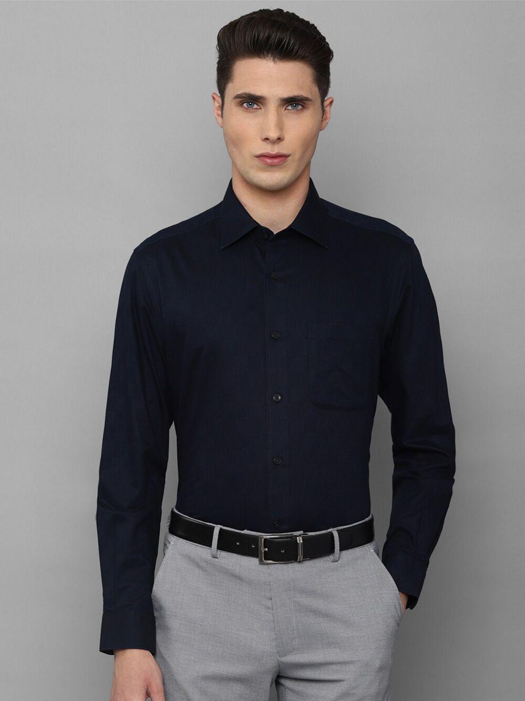 louis philippe slim fit pure cotton formal shirt