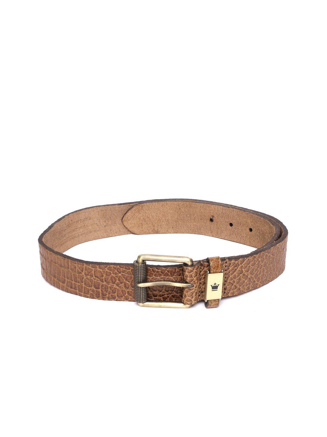 louis philippe sport men textured leather belt