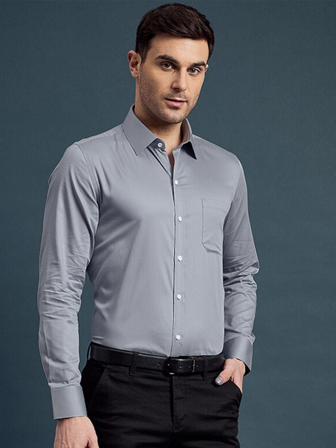 louis stitch men comfort opaque formal shirt