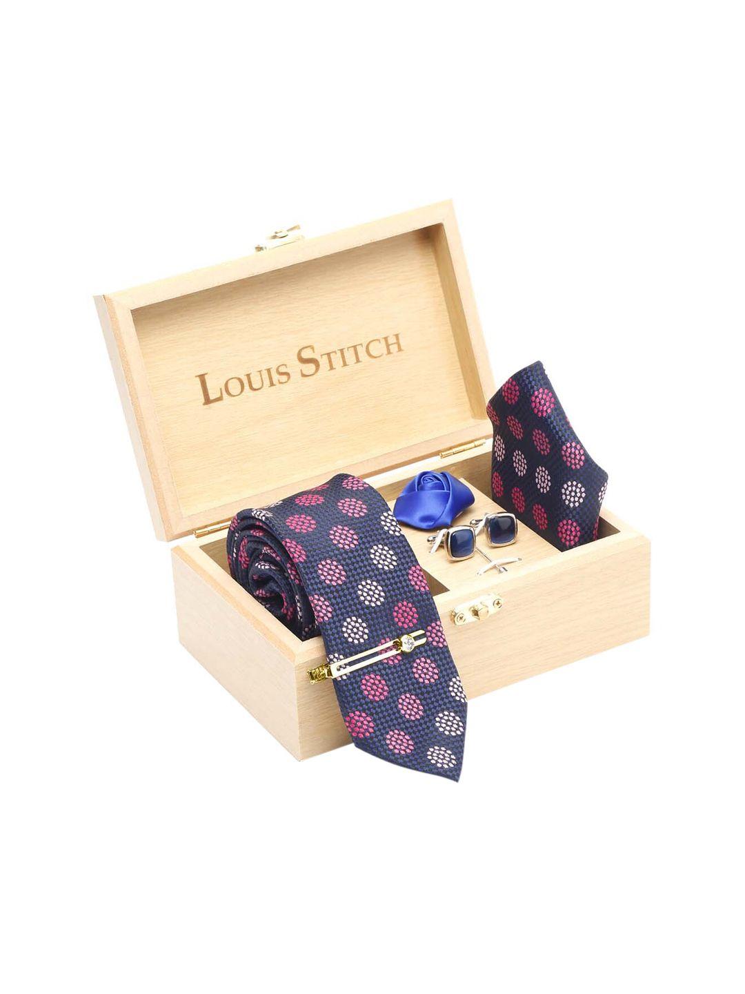 louis stitch men set of 5 accessory gift set