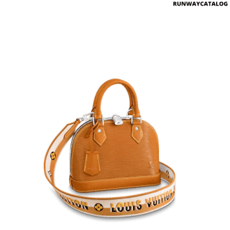 louis vuitton alma bb bag in honey gold