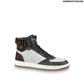 louis vuitton rivoli trainer high top boot