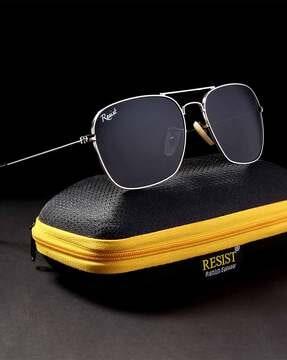 louissilblack full-rimmed sunglasses