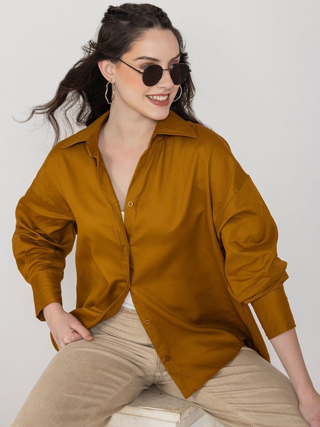 lounge dreams women relaxed opaque casual shirt