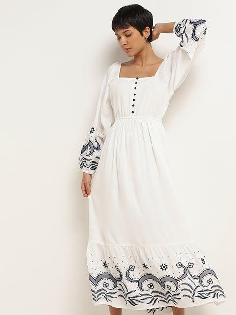 lov by westside white maxi dress