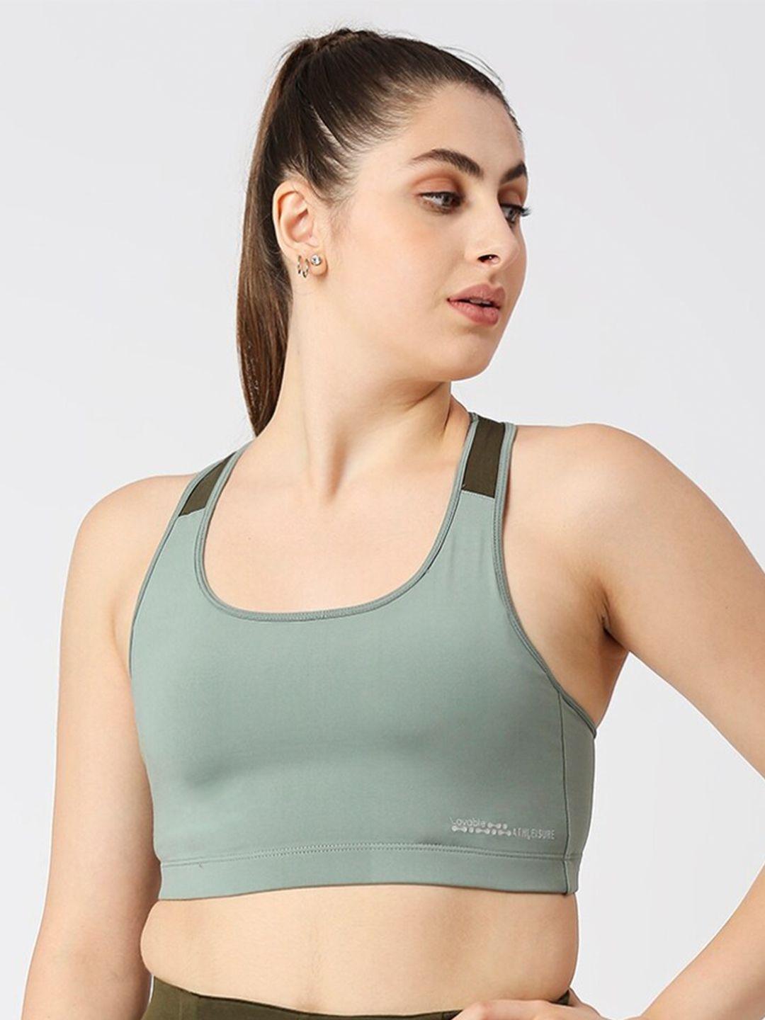 lovable sport non-wired removable padding seamless workout bra with all day comfort