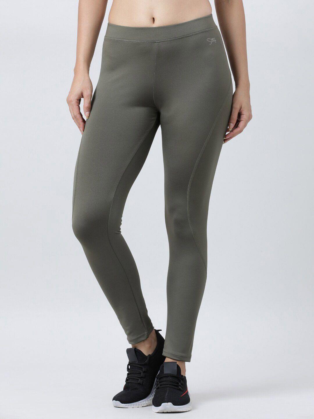 lovable sport slim-fit ankle-length gym tights
