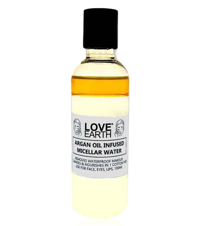 love earth argan oil-infused micellar water - 100 ml