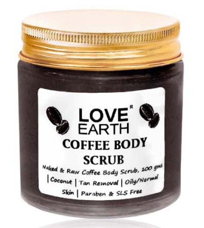 love earth coffee body scrub - 100 gm