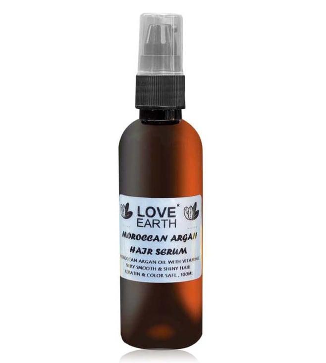 love earth moroccan argan hair serum - 100 ml