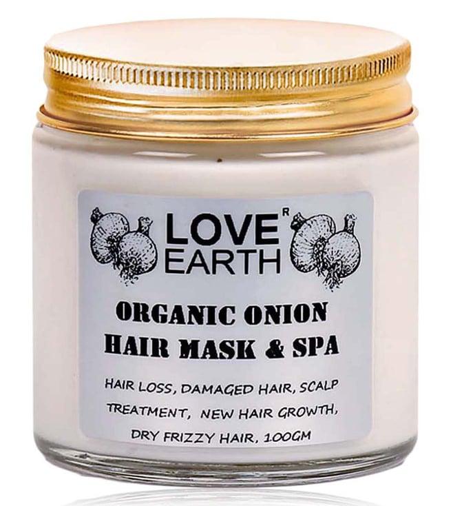 love earth organic onion hair mask and spa - 100 gm
