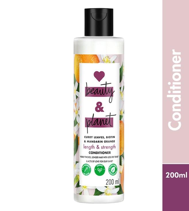 love beauty & planet curry leaves, biotin & mandarin paraben free conditioner - 200 ml