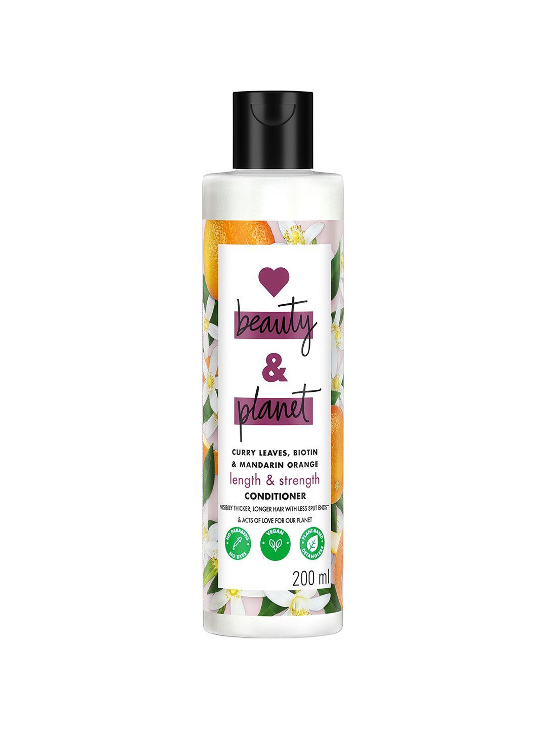 love beauty & planet length & strength split-end control hair conditioner - 200ml