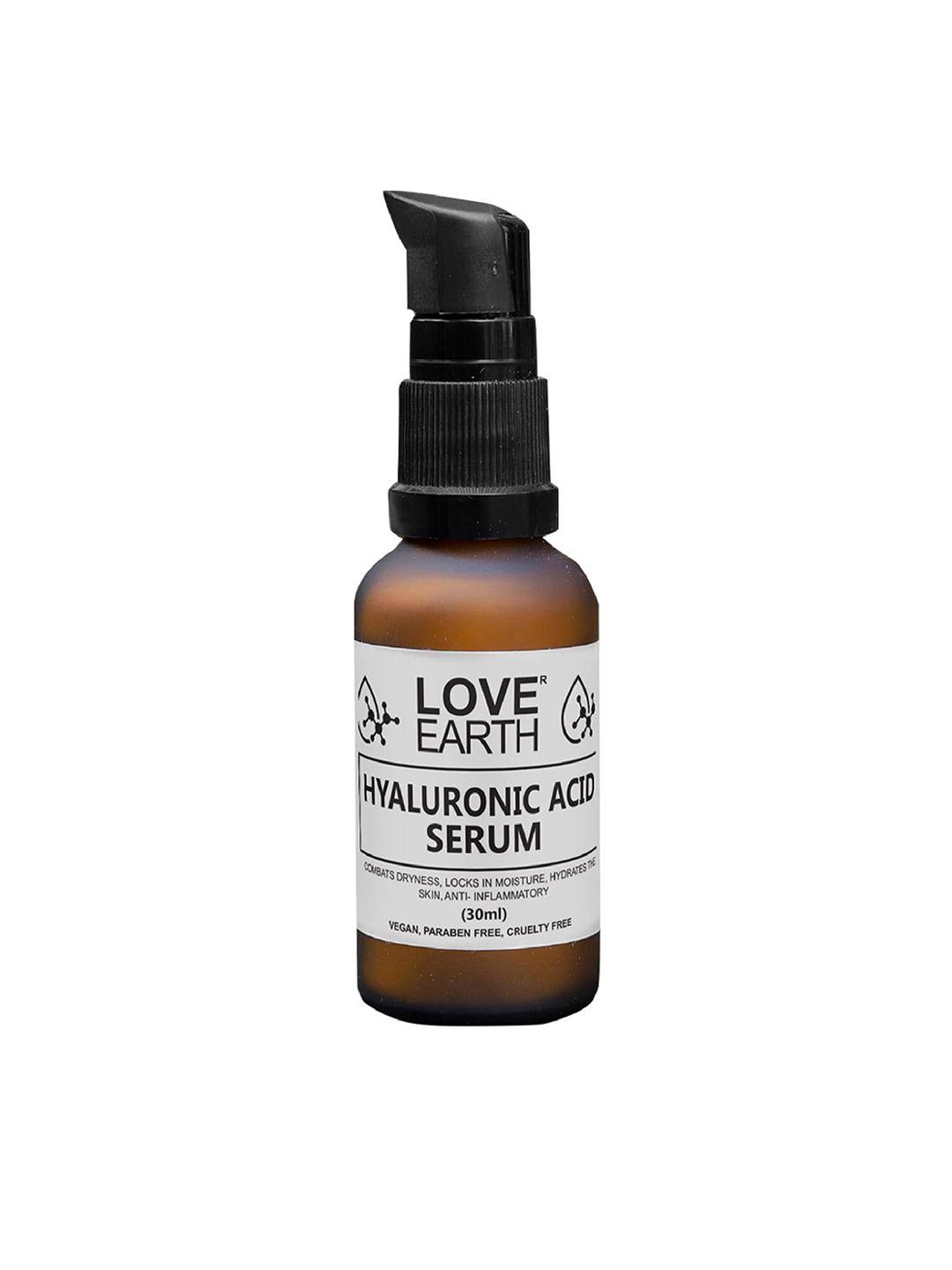 love earth hyaluronic acid serum for nourished & hydrated skin - 30ml