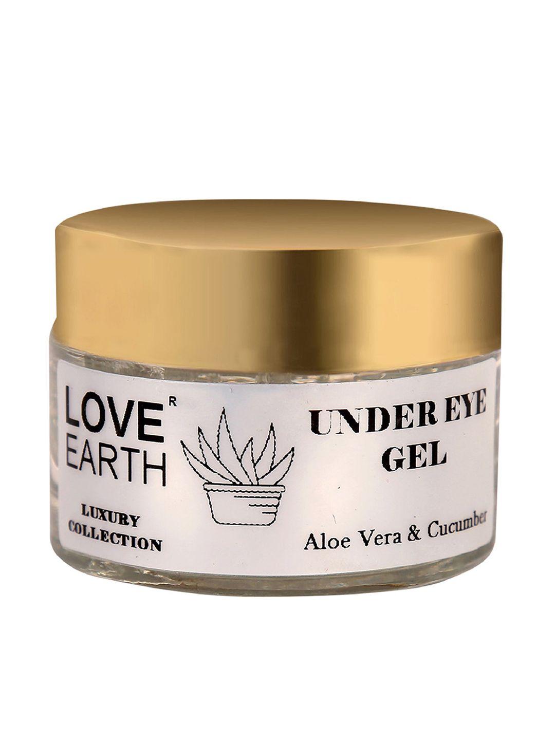 love earth organic under eye gel 50gm