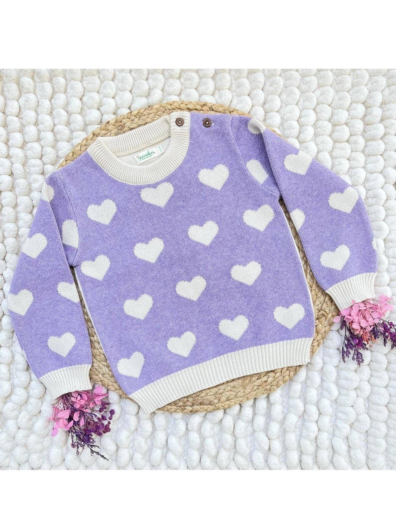 love lavender sweater