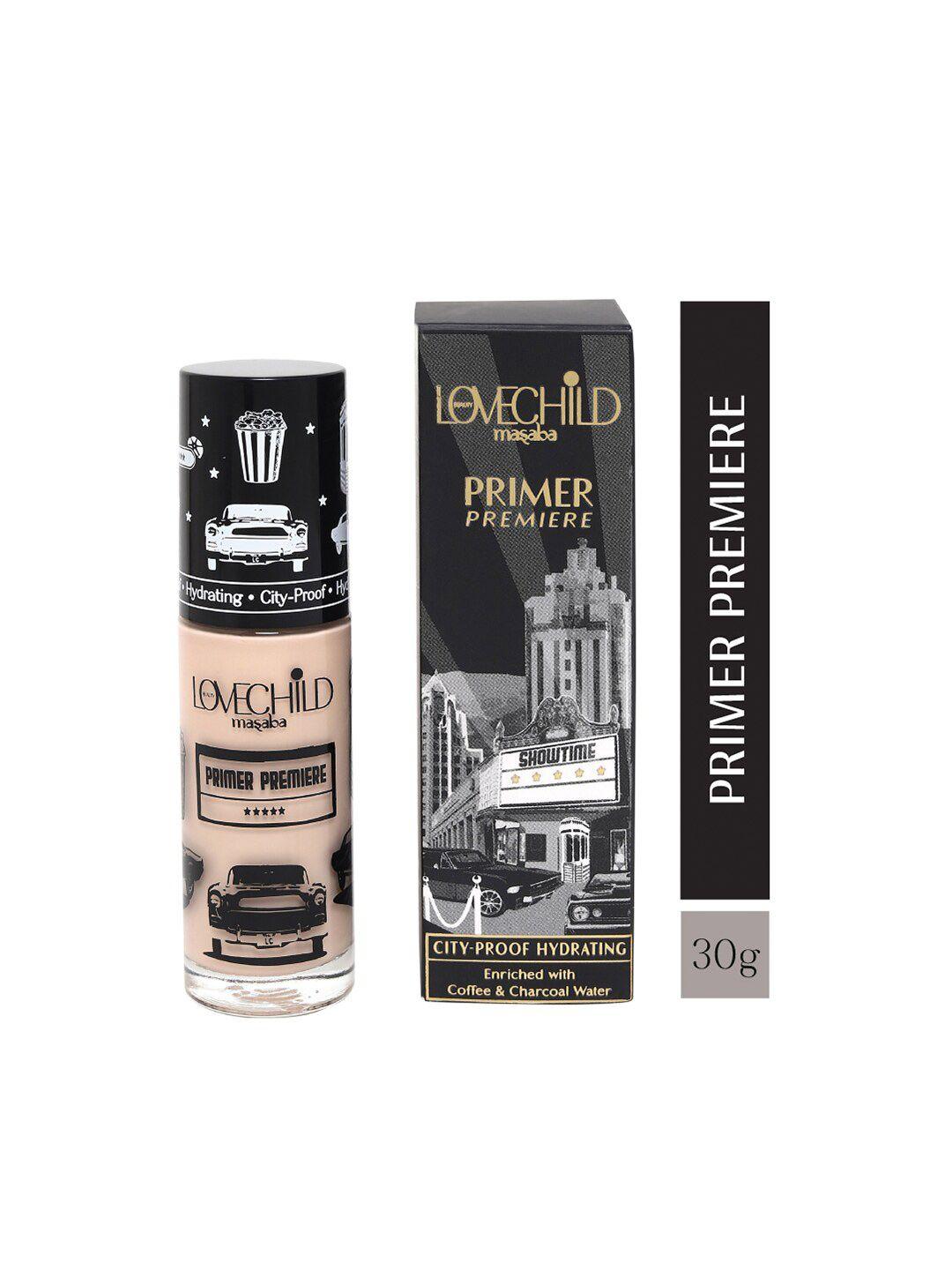 lovechild masaba city-proof hydrating primer premiere with coffee & charcoal - 30g