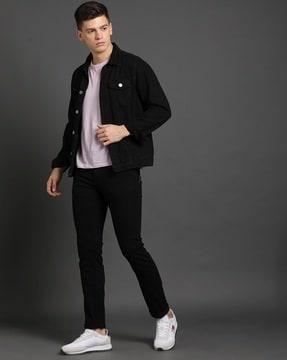 low-rise skinny fit jeans