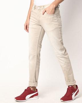 low-rise skinny jeans