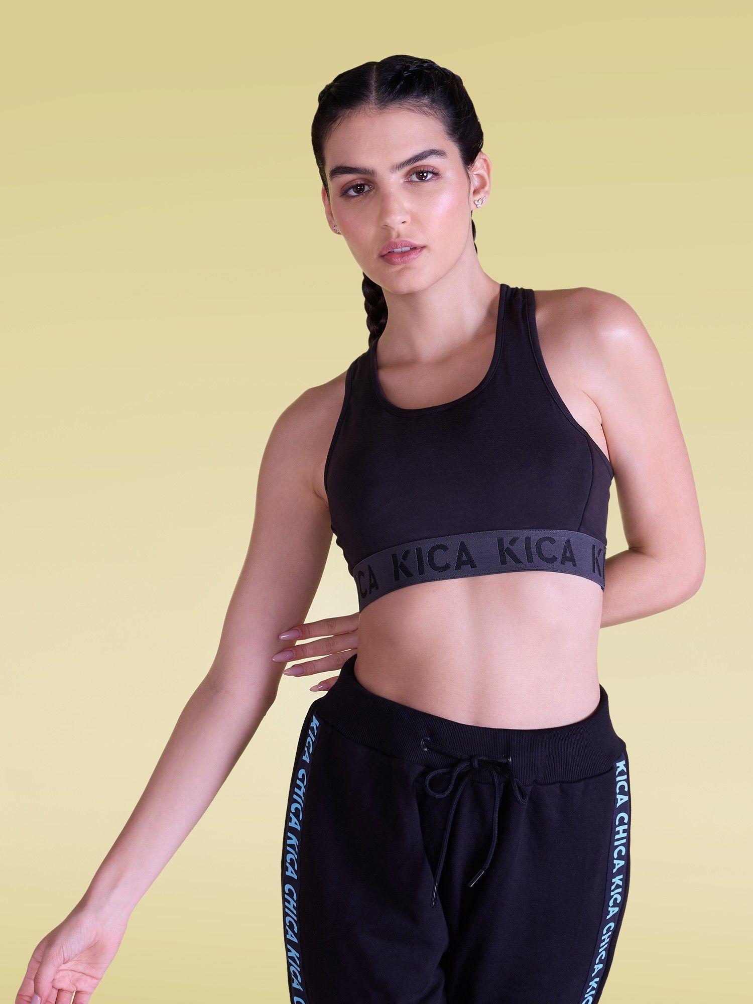 low to mid impact cotton sports bra for low to mid activities