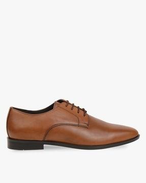 low-top formal derby shoes