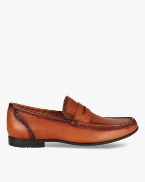 low-top penny loafers