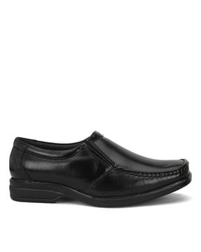 low-top formal slip-on shoes
