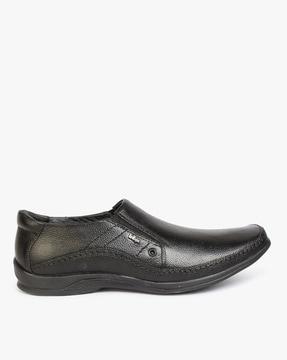 low-top slip-on formal shoes