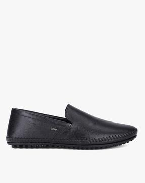 low-top slip-on formal shoes