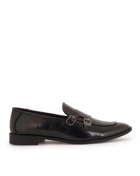 low-top slip-on loafers