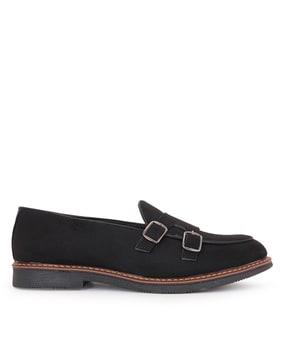 low-top slip-on loafers