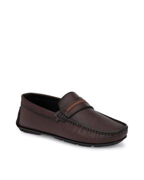 low-top slip-on loafers