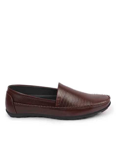 low-top slip-on loafers