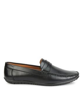 low-top slip-on loafers