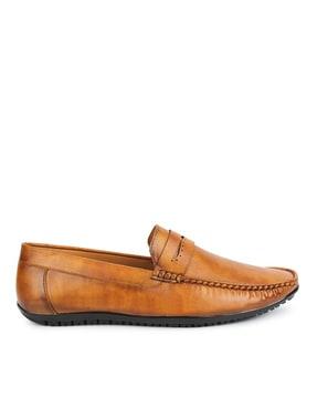 low-top slip-on loafers