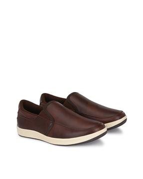 low-top slip-on shoes